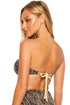 Luli Fama Dreamweaver Gold V Ring Bandeau Top